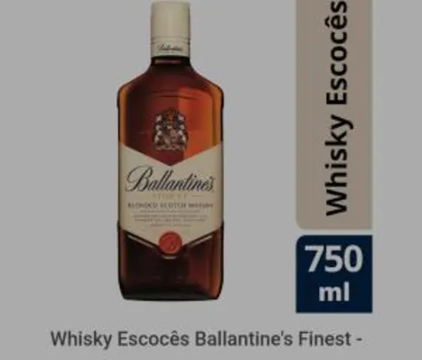 Whisky Escocês Ballantine's Finest - 750ML - R$53