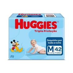 Fralda Huggies Tripla Proteção M - 42 Fraldas