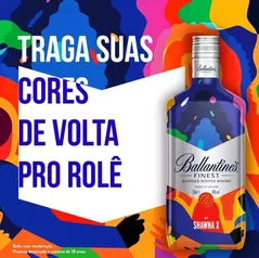 (APP / Primeira compra / Prime) Whisky Ballantines 750ml Finest by Shawna X