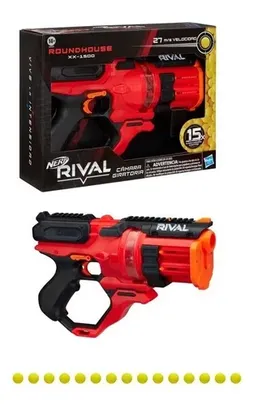 Lançador Nerf Rival Roundhouse Xx-1500 Com Câmara Rotatória