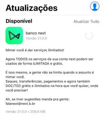 Conta Digital Next agora com serviços ilimitados e grátis