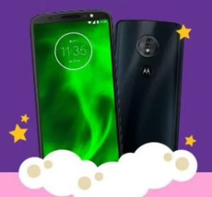 5% OFF no Moto G6 na Saraiva