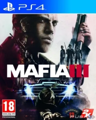 [EXTRA] Jogo Mafia III - PS4 - R$ 170,00