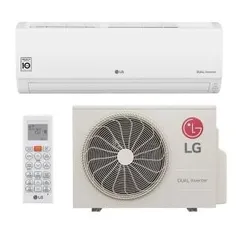 Ar Condicionado Split Hi Wall LG DUAL Inverter Voice 9000 BTUs Quente e Frio