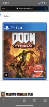 Doom Eternal - ps4 | R$41
