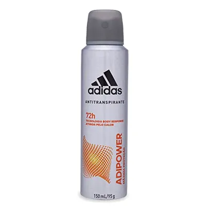 Desodorante Aerossol Adipower Masculino, Adidas, Branco, 150 Ml