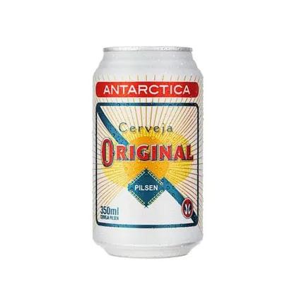 [APP][AME R$ 1,83][9 unid] Cerveja Antarctica Original Pilsen Lata 350 Ml