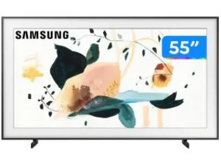 Smart TV QLED 55" UHD 4K Samsung The Frame QN55LS03T | R$4182