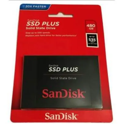 SSD 480gb Sandisk Plus G26