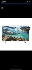 Smart TV LED 58" UHD 4K Samsung 58RU7100 com Controle Remoto Único, Visual Livre de Cabos, Bluetooth, HDR Premium, HDMI e USB