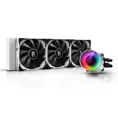 Water Cooler Deepcool Castle 360mm 360EX ARGB White | R$760