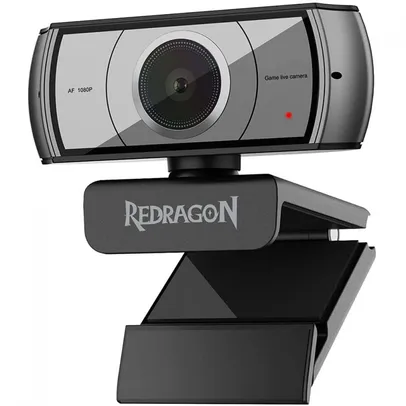 Webcam Gamer e Streamer Redragon Apex 2, Full HD, 1080p, GW900-1