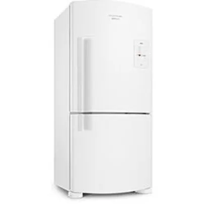 (R$ 2.479 com AME) Refrigerador Geladeira Brastemp Ative Inverse Maxi BRE80 573 Litros Iluminação LED Branco