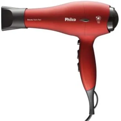 Secador de Cabelos Philco Beauty Style Red 1900W - R$59