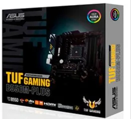 Placa Mãe Asus TUF Gaming B550M-Plus, Chipset B550, AMD AM4, mATX, DDR4- R$959