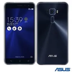 Zenfone 3 Preto Asus, com Tela de 5.5, 4G, 64 GB e Camera de 16 MP - ZE552KL