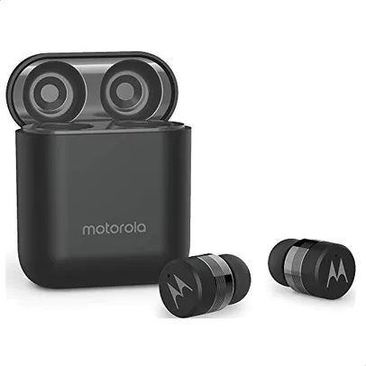 [PRIME] Fone de Ouvido Motorola Vervebuds 110 SH039 Bluetooth, Preto | R$229