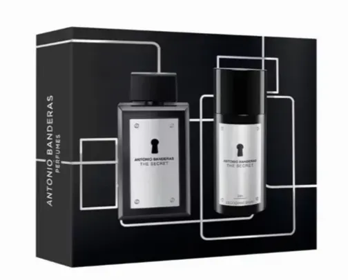 Conjunto The Secret Banderas Masculino - Eau de Toilette 100ml + Desodorante 150ml