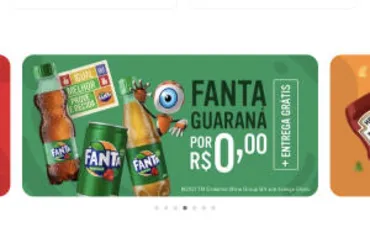 FANTA GUARANÁ GRÁTIS NO iFOOD