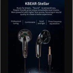 Fone de ouvido Kbear Stellar