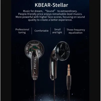 Fone de ouvido Kbear Stellar