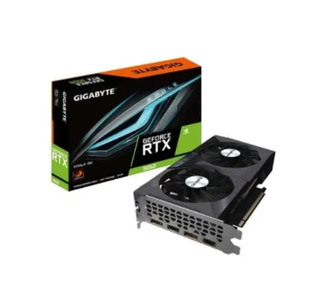 Placa de Vídeo Gigabyte NVIDIA GeForce RTX 3050 Eagle 8G, 8GB GDDR6, DLSS, Ray Tracing - GV-N3050EAGLE-8GD