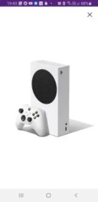 Console Xbox Series S Microsoft R$2510