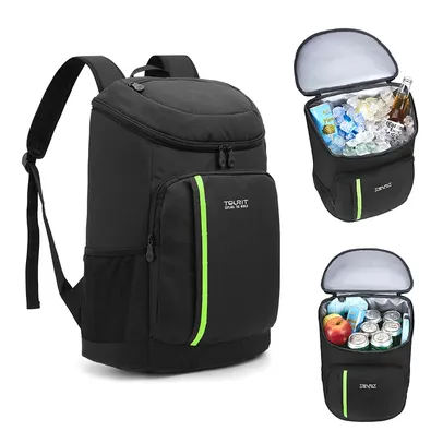 TOURIT mochila térmica para piquenique, 28L, 30 latas, leve, à prova d'água