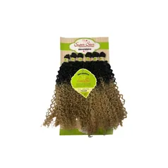 Cabelo Cacheado Orgânico com fibra Orgânica 6 Peças