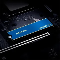 SSD Adata Legend 710, 512GB, M.2 2280 NVMe Leitura 2.400MBs, Gravação 1.600MBs, ALEG-710-512GCS