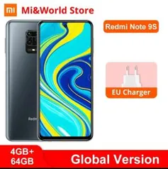 [APP] Smartphone Redmi Note 9s 64GB + 4GB RAM | R$1.018