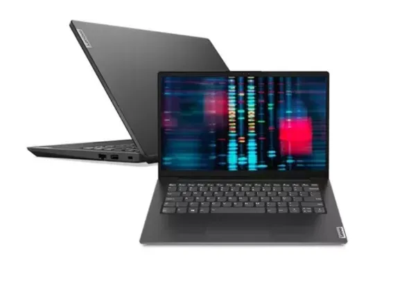 Notebook Lenovo V14 I5-1235U 8GB 256GB ssd Linux 14 fhd 82ULS00200 Preto