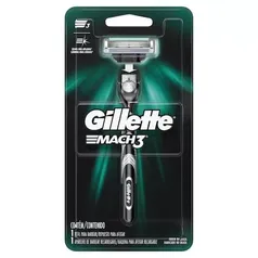 Gillette Mach3 Aparelho de Barbear - 1 Unidade