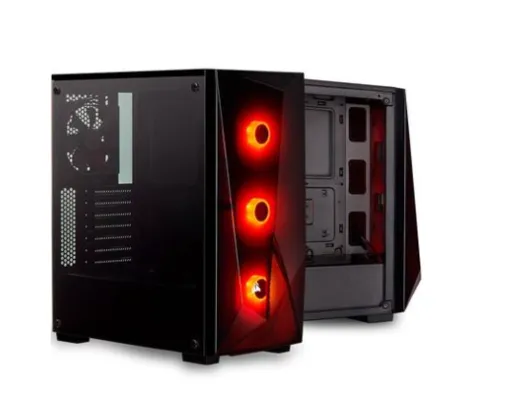 [APP] Gabinete Gamer Corsair Carbide Series Spec Delta, Mid-Tower, RGB, Lateral em Vidro Temperado, Preto