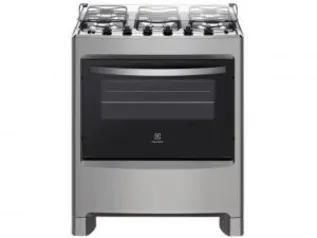 Fogão 5 Bocas Electrolux Prata - Acendimento Automático 76LSU | R$1.079