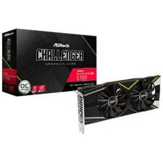 Placa de Vídeo Asrock AMD Radeon RX5700 Challenger D OC, 8GB, GDDR6