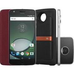 Smartphone Moto Z Play Sound Edition Dual Chip Android 6.0 Tela 5.5" 32GB Câmera 16MP - Preto - R$1600