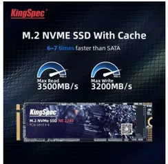 [Novos usuários] SSD NVME KINGSPEC 512GB 3500/3200MB/s R$360