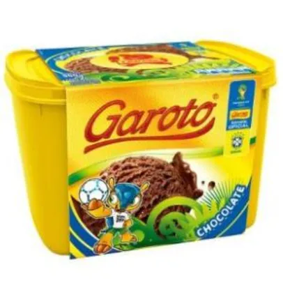 Sorvete Garoto 2L (Chocolate ou Negresco) - R$ 9