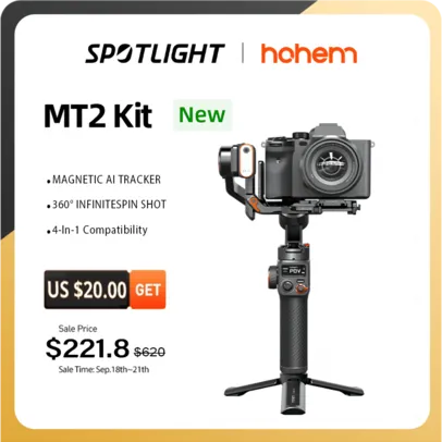 Estabilizador Hohem iSteady Q Gimbal Stabilizer