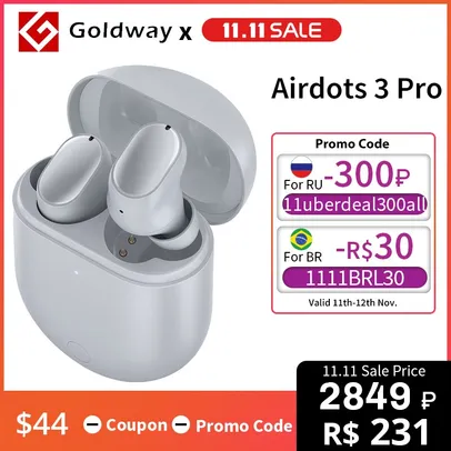 [11/11] Fone de ouvido Redmi Airdots 3 PRO 