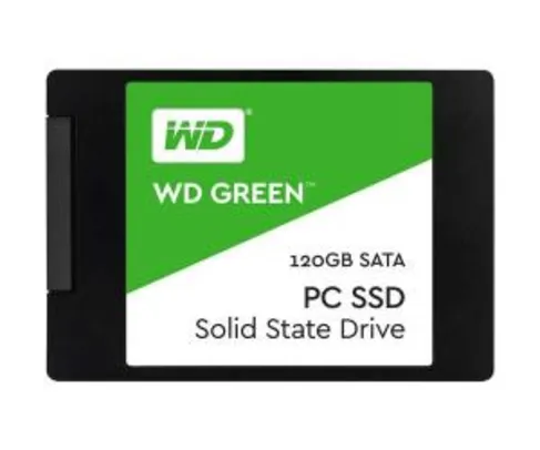 SSD WD Green 2.5´ 120GB SATA III 6Gb/s - R$198,00