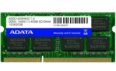 Memória Ram Adata Sodimm 8Gb 1600Mhz Ddr3l Adds1600w8g11-S