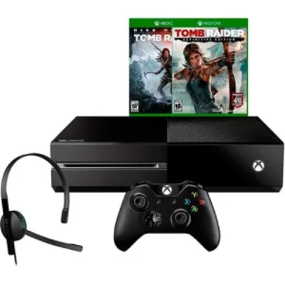 Xbox One 1TB + 2 Jogos Tomb Raider por R$1496