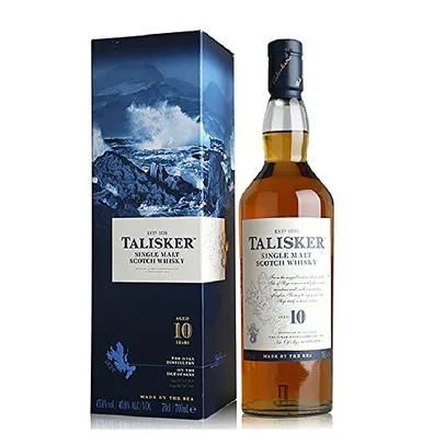 Whisky Talisker 10 Anos, 750ml | R$ 268