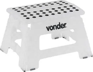 Banqueta Plástica Dobrável Vonder 7" X 7/8" Z 60 | R$ 45