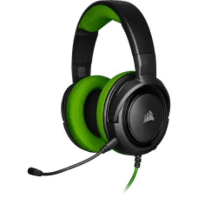 Headset Gamer Corsair HS35 Stereo Green, CA-9011197-NA