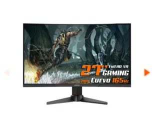 Monitor Gamer MSI Optix, 27 Pol, FullHD, Curvo, 165Hz, 1ms, HDMI/DP, MAG270VC2