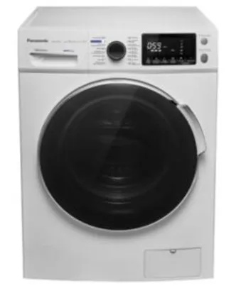 Lava e Seca Panasonic 10,1kg NA-S107F2WBR Inverter Água Quente Branco