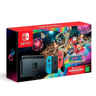 Console Nintendo Switch + Mario Kart Deluxe 8